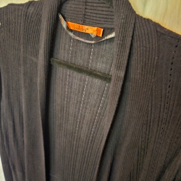 Belldini Classic Longline Knit Cardigan Sweater - Picture 5 of 9